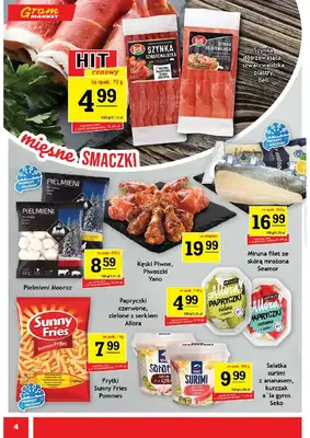 Gram Market - gazetka promocyjna Gazetka od środy 23.07 do wtorku 29.07 - strona 4 Gram Market - gazetka promocyjna Gazetka od środy 23.07 do wtorku 29.07 - strona 4