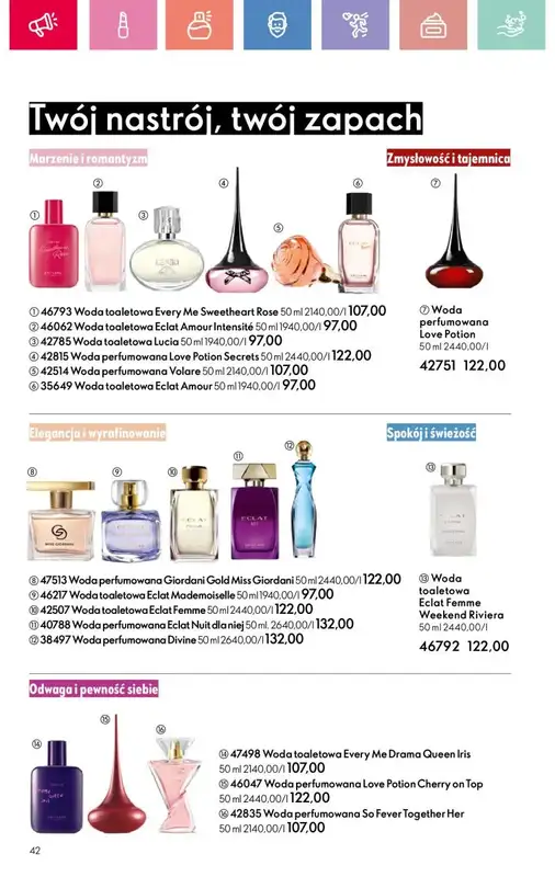 Oriflame - gazetka promocyjna Katalog 12/2025 od niedzieli 17.08 do soboty 06.09 - strona 42
