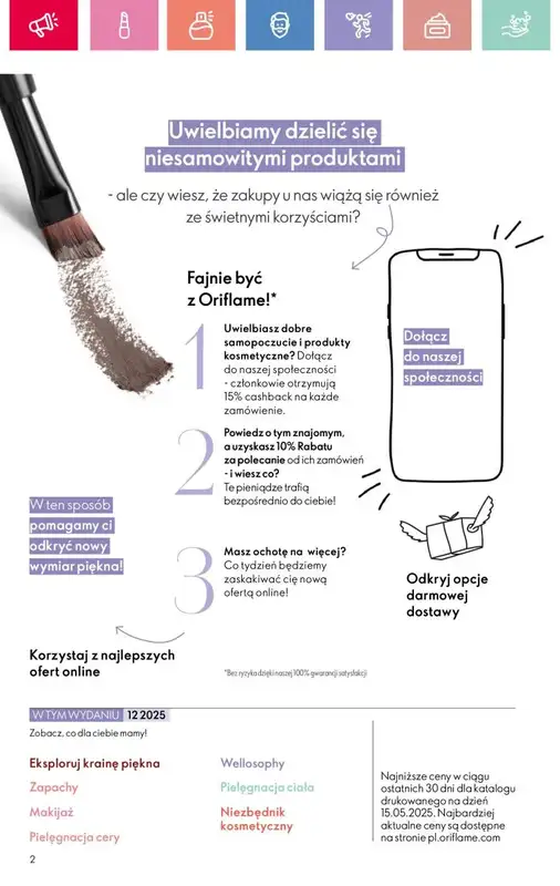 Oriflame - gazetka promocyjna Katalog 12/2025 od niedzieli 17.08 do soboty 06.09 - strona 2