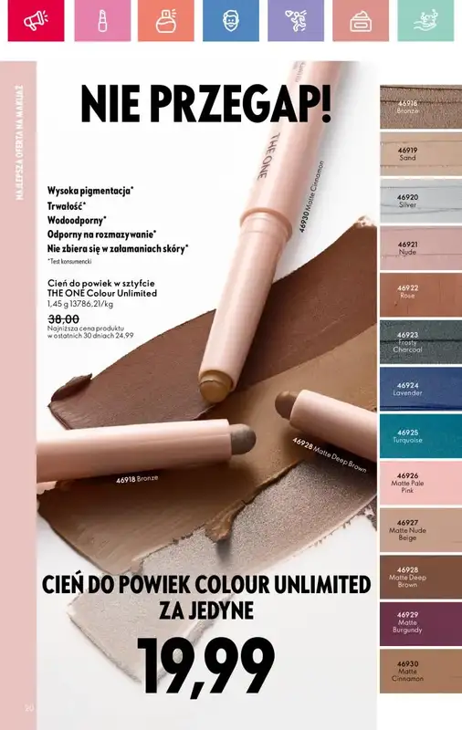 Oriflame - gazetka promocyjna Katalog 12/2025 od niedzieli 17.08 do soboty 06.09 - strona 20