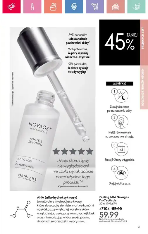 Oriflame - gazetka promocyjna Katalog 12/2025 od niedzieli 17.08 do soboty 06.09 - strona 91
