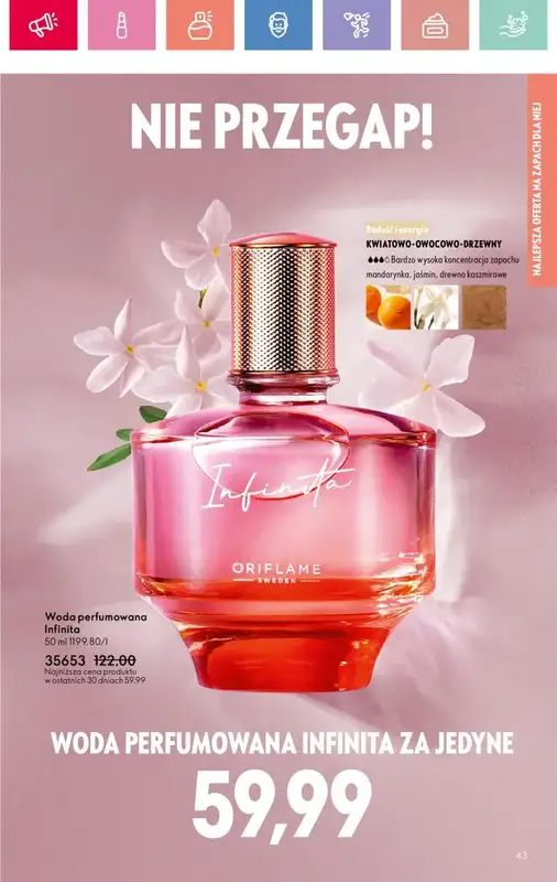 Oriflame - gazetka promocyjna Katalog 12/2025 od niedzieli 17.08 do soboty 06.09 - strona 43