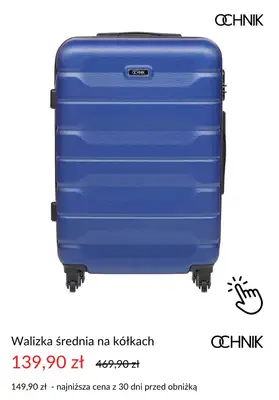 Ochnik - gazetka promocyjna Dodatkowe -30% na drugą walizkę lub torebkę od wtorku 22.07 do czwartku 31.07 - strona 4