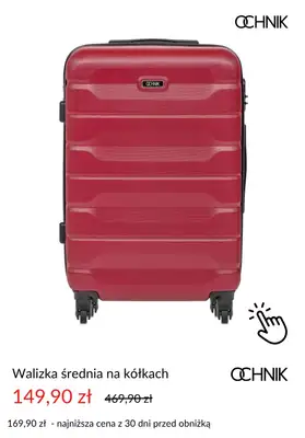 Ochnik - gazetka promocyjna Dodatkowe -30% na drugą walizkę lub torebkę od wtorku 22.07 do czwartku 31.07 - strona 5
