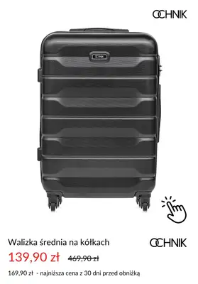 Ochnik - gazetka promocyjna Dodatkowe -30% na drugą walizkę lub torebkę od wtorku 22.07 do czwartku 31.07 - strona 9