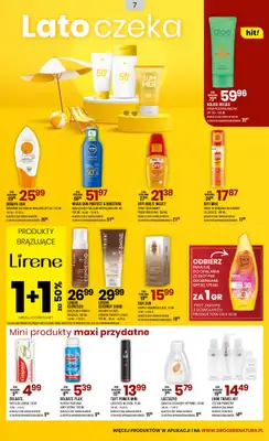 Drogerie Natura - gazetka promocyjna Gazetka od środy 23.07 do niedzieli 03.08 - strona 7