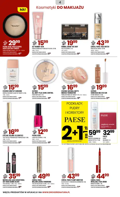 Drogerie Natura - gazetka promocyjna Gazetka od środy 23.07 do niedzieli 03.08 - strona 4
