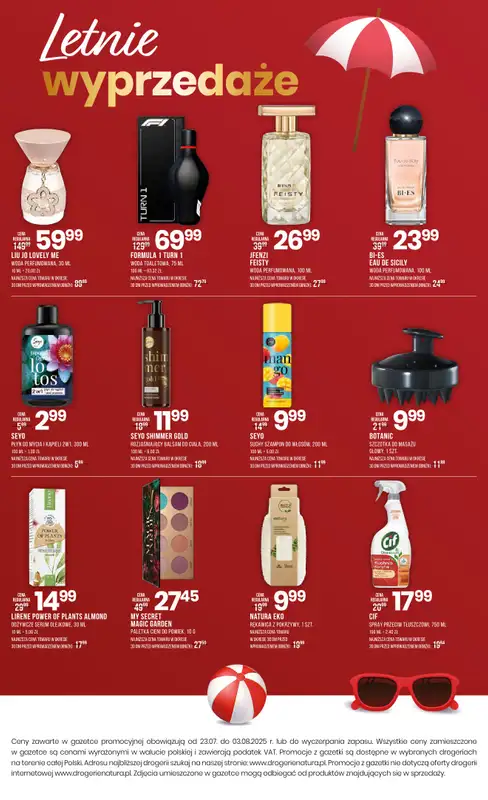 Drogerie Natura - gazetka promocyjna Gazetka od środy 23.07 do niedzieli 03.08 - strona 16