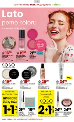 Drogerie Natura - gazetka promocyjna Gazetka od środy 23.07 do niedzieli 03.08 - strona 2