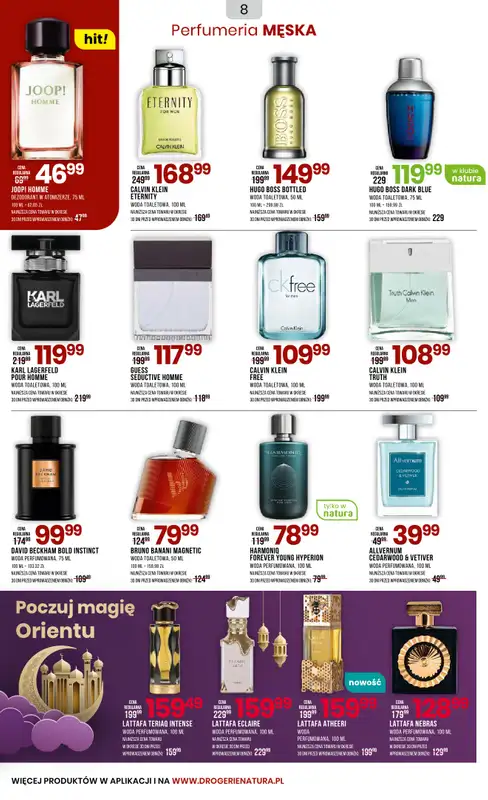 Drogerie Natura - gazetka promocyjna Gazetka od środy 23.07 do niedzieli 03.08 - strona 8