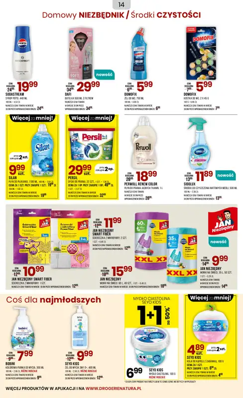 Drogerie Natura - gazetka promocyjna Gazetka od środy 23.07 do niedzieli 03.08 - strona 14