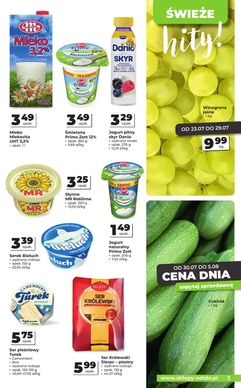 Odido - gazetka promocyjna Gazetka od środy 23.07 do wtorku 05.08 - strona 3