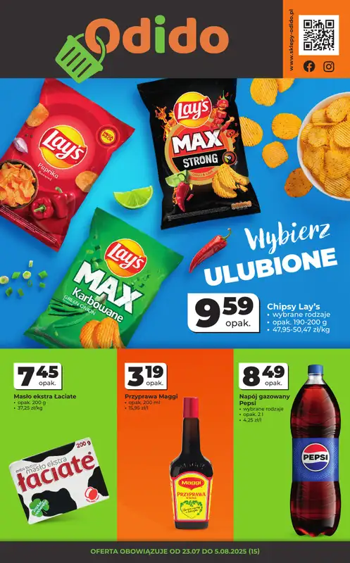 Odido - gazetka promocyjna Gazetka od środy 23.07 do wtorku 05.08