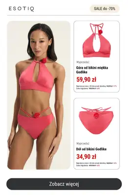 Esotiq - gazetka promocyjna Wyprzedaż do -70% – jeszcze więcej produktów! od środy 23.07  - strona 2 Esotiq - gazetka promocyjna Wyprzedaż do -70% – jeszcze więcej produktów! od środy 23.07  - strona 2