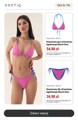 Esotiq - gazetka promocyjna Wyprzedaż do -70% – jeszcze więcej produktów! od środy 23.07  - strona 5 Esotiq - gazetka promocyjna Wyprzedaż do -70% – jeszcze więcej produktów! od środy 23.07  - strona 5