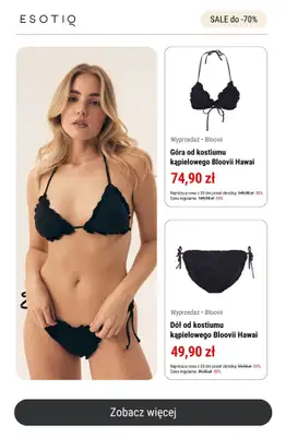 Esotiq - gazetka promocyjna Wyprzedaż do -70% – jeszcze więcej produktów! od środy 23.07  - strona 7 Esotiq - gazetka promocyjna Wyprzedaż do -70% – jeszcze więcej produktów! od środy 23.07  - strona 7