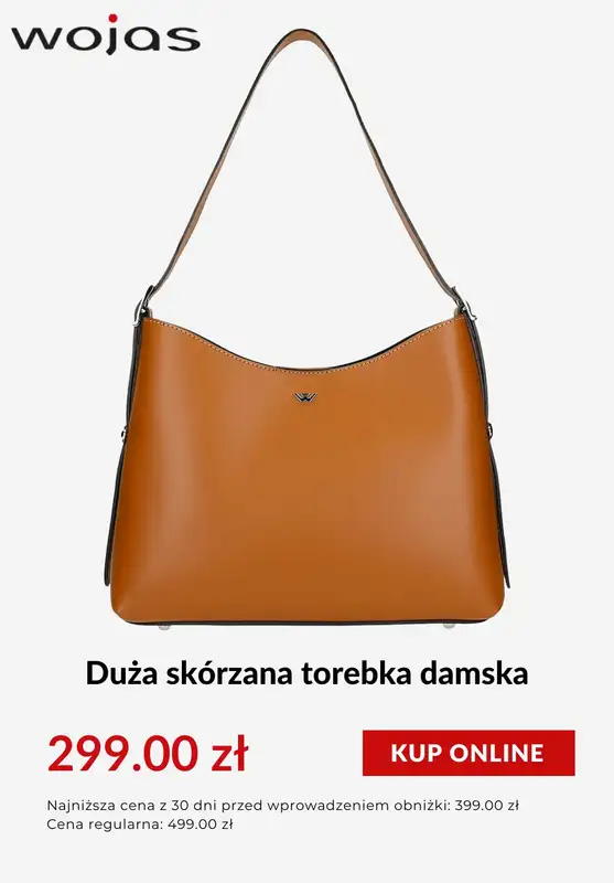 Wojas - gazetka promocyjna Do -50% na torebki od środy 23.07  - strona 6