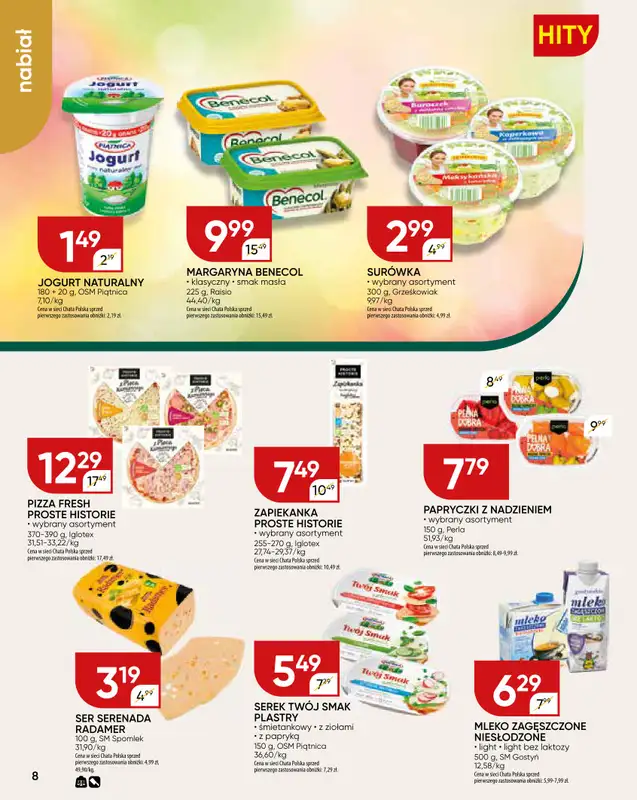 Chata Polska - gazetka promocyjna Gazetka od czwartku 31.07 do niedzieli 10.08 - strona 8