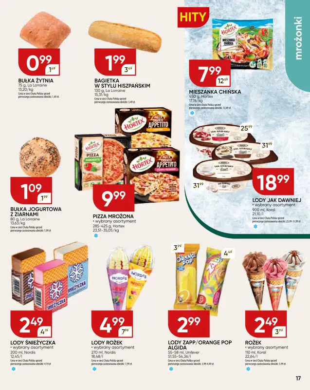 Chata Polska - gazetka promocyjna Gazetka od czwartku 31.07 do niedzieli 10.08 - strona 17