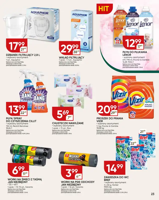 Chata Polska - gazetka promocyjna Gazetka od czwartku 31.07 do niedzieli 10.08 - strona 23