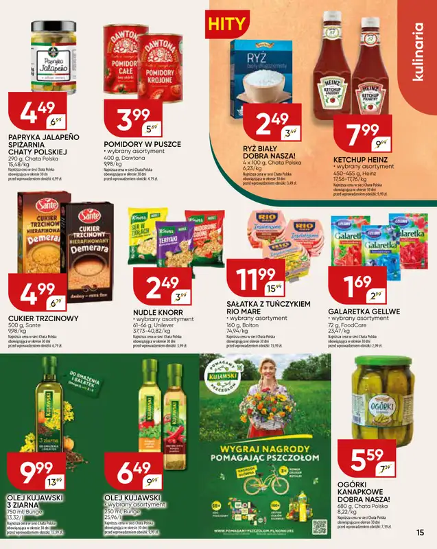 Chata Polska - gazetka promocyjna Gazetka od czwartku 31.07 do niedzieli 10.08 - strona 15