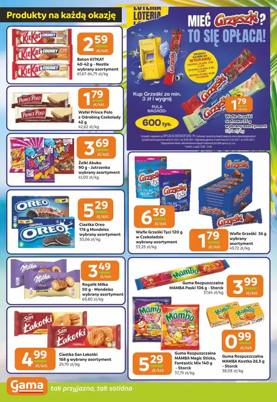Gama - gazetka promocyjna Gazetka od czwartku 24.07 do wtorku 05.08 - strona 4