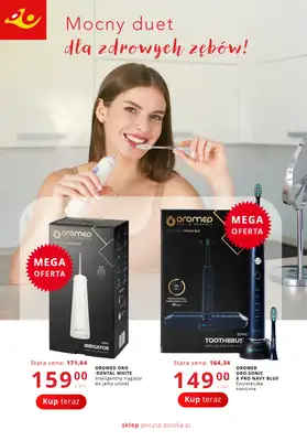 Poczta Polska - gazetka promocyjna Gazetka od poniedziałku 28.07 do niedzieli 10.08 - strona 2 Poczta Polska - gazetka promocyjna Gazetka od poniedziałku 28.07 do niedzieli 10.08 - strona 2