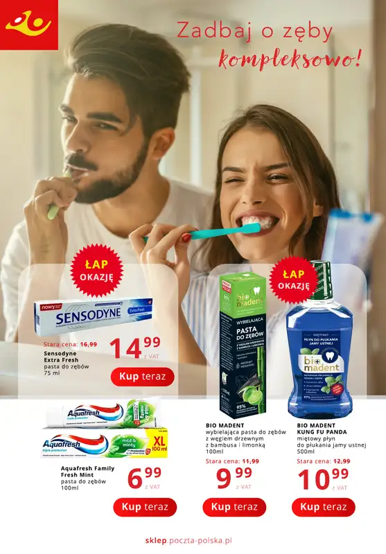 Poczta Polska - gazetka promocyjna Gazetka od poniedziałku 28.07 do niedzieli 10.08 - strona 4