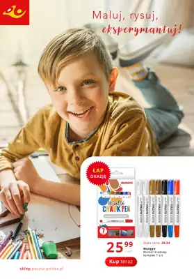 Poczta Polska - gazetka promocyjna Gazetka od poniedziałku 28.07 do niedzieli 10.08 - strona 11 Poczta Polska - gazetka promocyjna Gazetka od poniedziałku 28.07 do niedzieli 10.08 - strona 11