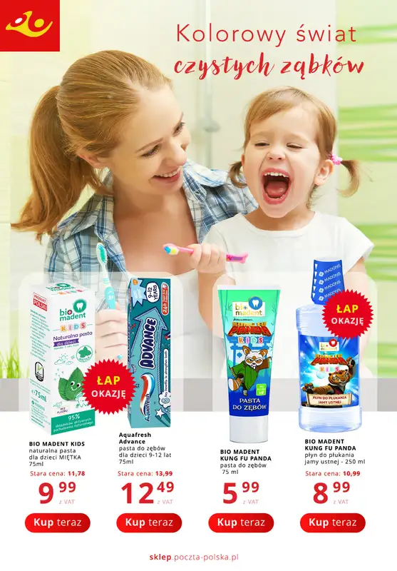 Poczta Polska - gazetka promocyjna Gazetka od poniedziałku 28.07 do niedzieli 10.08 - strona 3