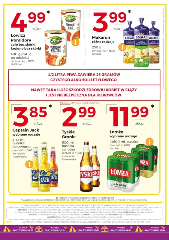 Frac - gazetka promocyjna Gazetka od piątku 25.07 do czwartku 31.07 - strona 4