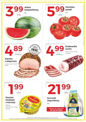 Frac - gazetka promocyjna Gazetka od piątku 25.07 do czwartku 31.07 - strona 2 Frac - gazetka promocyjna Gazetka od piątku 25.07 do czwartku 31.07 - strona 2