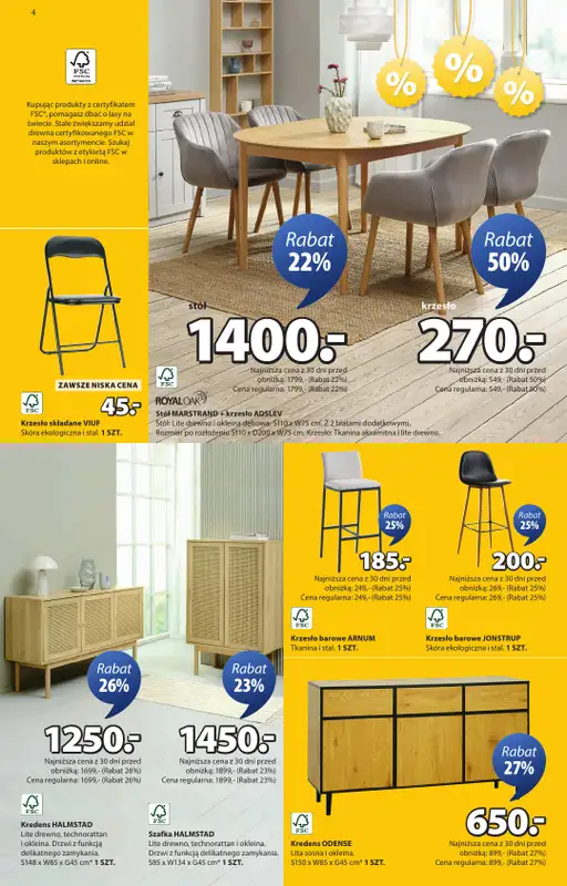 Jysk - gazetka promocyjna Gazetka od środy 30.07 do niedzieli 17.08 - strona 4