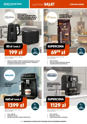 Max Elektro - gazetka promocyjna Gazetka od piątku 25.07 do niedzieli 10.08 - strona 7 Max Elektro - gazetka promocyjna Gazetka od piątku 25.07 do niedzieli 10.08 - strona 7