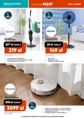 Max Elektro - gazetka promocyjna Gazetka od piątku 25.07 do niedzieli 10.08 - strona 4 Max Elektro - gazetka promocyjna Gazetka od piątku 25.07 do niedzieli 10.08 - strona 4