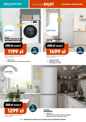 Max Elektro - gazetka promocyjna Gazetka od piątku 25.07 do niedzieli 10.08 - strona 13 Max Elektro - gazetka promocyjna Gazetka od piątku 25.07 do niedzieli 10.08 - strona 13