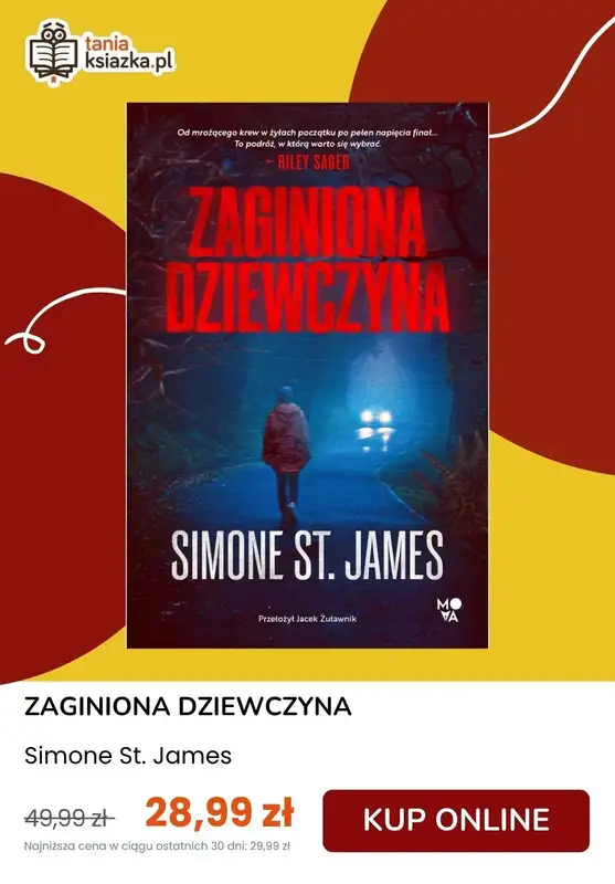 taniaksiazka.pl - gazetka promocyjna -55% na drugi kryminał od piątku 25.07 do czwartku 31.07 - strona 8
