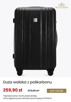 Wittchen - gazetka promocyjna Ekstra -20% na bagaż od piątku 25.07  - strona 3 Wittchen - gazetka promocyjna Ekstra -20% na bagaż od piątku 25.07  - strona 3