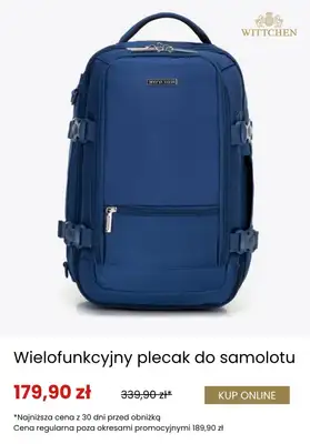 Wittchen - gazetka promocyjna Ekstra -20% na bagaż od piątku 25.07  - strona 7 Wittchen - gazetka promocyjna Ekstra -20% na bagaż od piątku 25.07  - strona 7