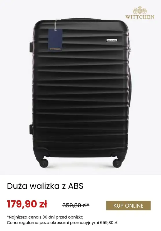 Wittchen - gazetka promocyjna Ekstra -20% na bagaż od piątku 25.07  - strona 8