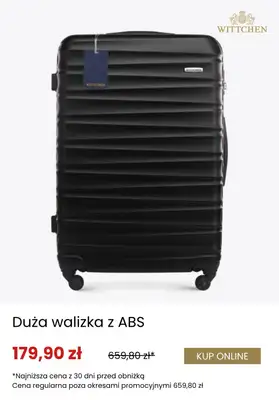 Wittchen - gazetka promocyjna Ekstra -20% na bagaż od piątku 25.07  - strona 8 Wittchen - gazetka promocyjna Ekstra -20% na bagaż od piątku 25.07  - strona 8