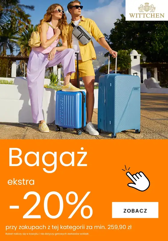 Wittchen - gazetka promocyjna Ekstra -20% na bagaż od piątku 25.07 