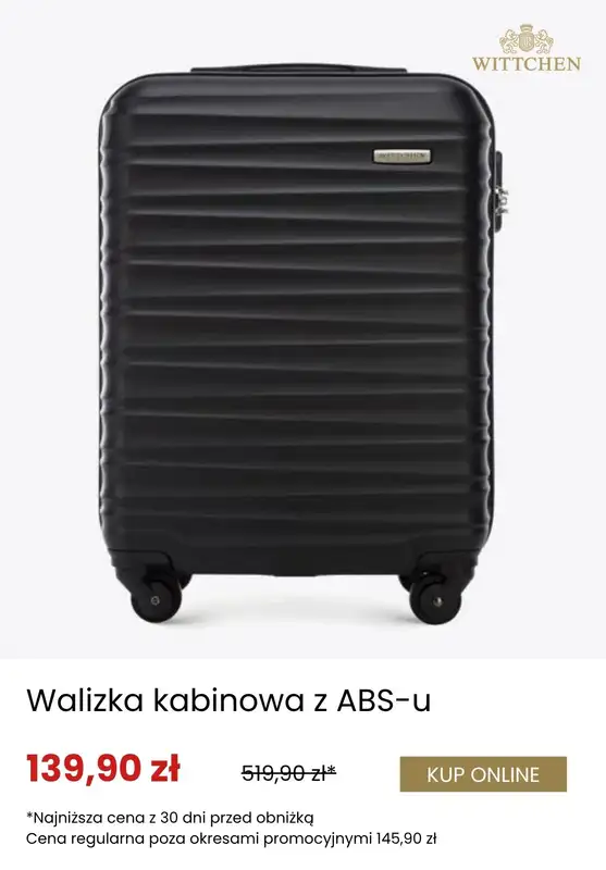 Wittchen - gazetka promocyjna Ekstra -20% na bagaż od piątku 25.07  - strona 6