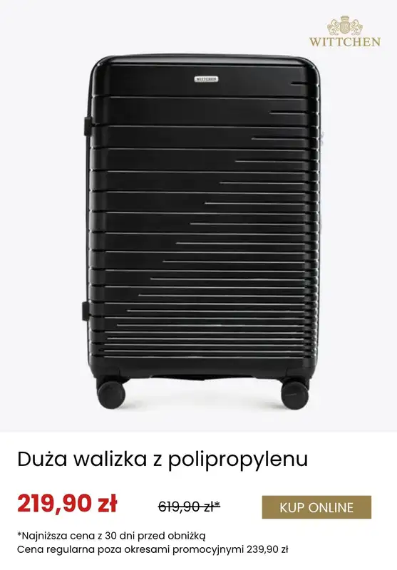 Wittchen - gazetka promocyjna Ekstra -20% na bagaż od piątku 25.07  - strona 4