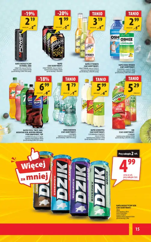 Arhelan - gazetka promocyjna Gazetka od piątku 01.08 do niedzieli 10.08 - strona 15