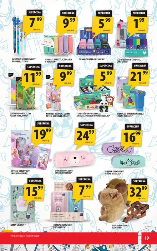 Arhelan - gazetka promocyjna Gazetka od piątku 01.08 do niedzieli 10.08 - strona 19