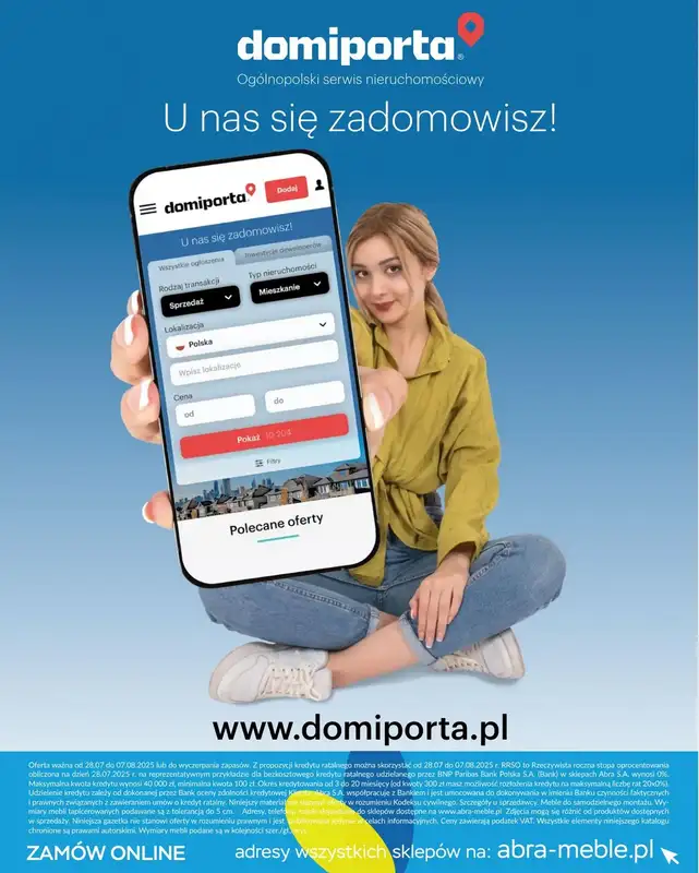 Abra Meble - gazetka promocyjna Gazetka od poniedziałku 28.07 do czwartku 07.08 - strona 42