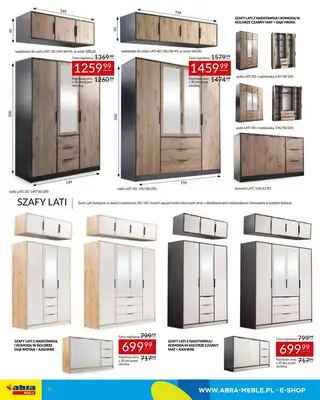 Abra Meble - gazetka promocyjna Gazetka od poniedziałku 28.07 do czwartku 07.08 - strona 30 Abra Meble - gazetka promocyjna Gazetka od poniedziałku 28.07 do czwartku 07.08 - strona 30