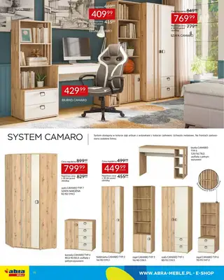 Abra Meble - gazetka promocyjna Gazetka od poniedziałku 28.07 do czwartku 07.08 - strona 18 Abra Meble - gazetka promocyjna Gazetka od poniedziałku 28.07 do czwartku 07.08 - strona 18