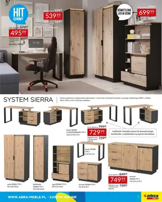 Abra Meble - gazetka promocyjna Gazetka od poniedziałku 28.07 do czwartku 07.08 - strona 21 Abra Meble - gazetka promocyjna Gazetka od poniedziałku 28.07 do czwartku 07.08 - strona 21